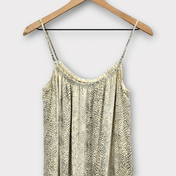 Rails Adora Snakeskin Print Midi Dress Small - Picture 3 of 11